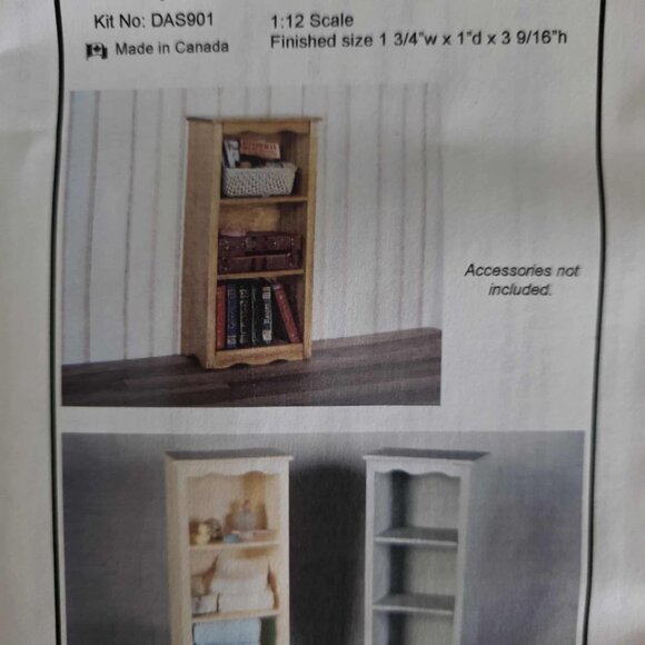 NWT The Daisy House Floor Shelf Doll House Miniature Kit - Picture 3 of 3